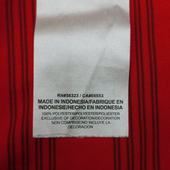 Nike Dri-Fit Red Striped Polo Shirt St Louis Cardinals  XL Mens - Picture 9 of 11